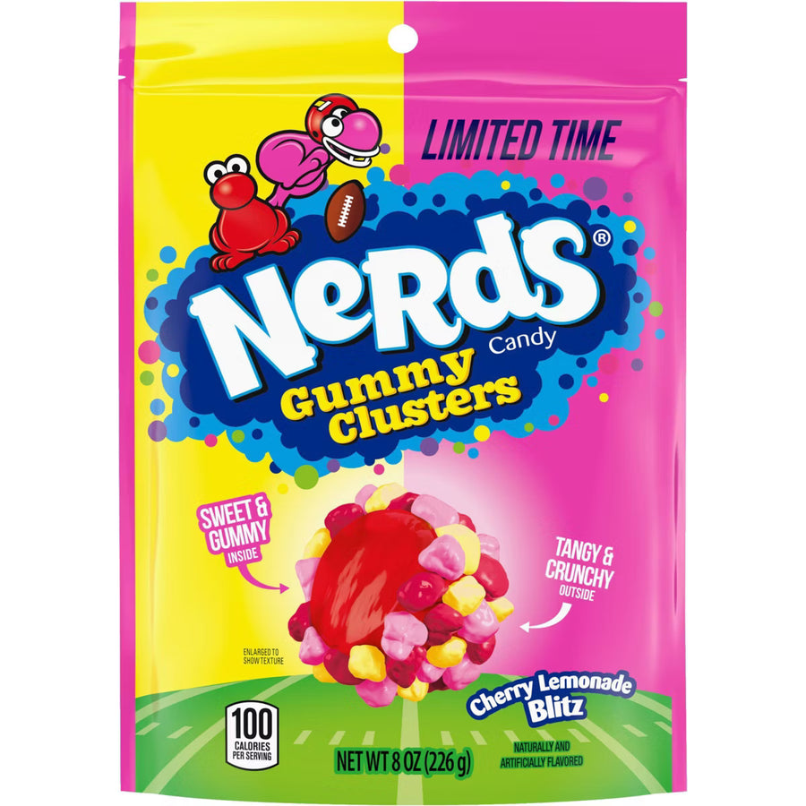 Nerds Gummy Clusters – Cherry Lemonade Blitz (8 oz)