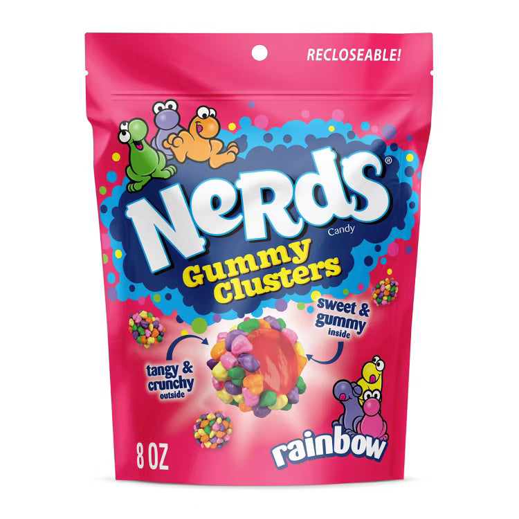 Nerds Gummy Clusters – Rainbow (8 oz)
