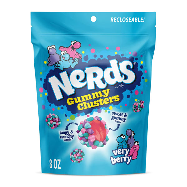Nerds Gummy Clusters – Very Berry (8 oz)